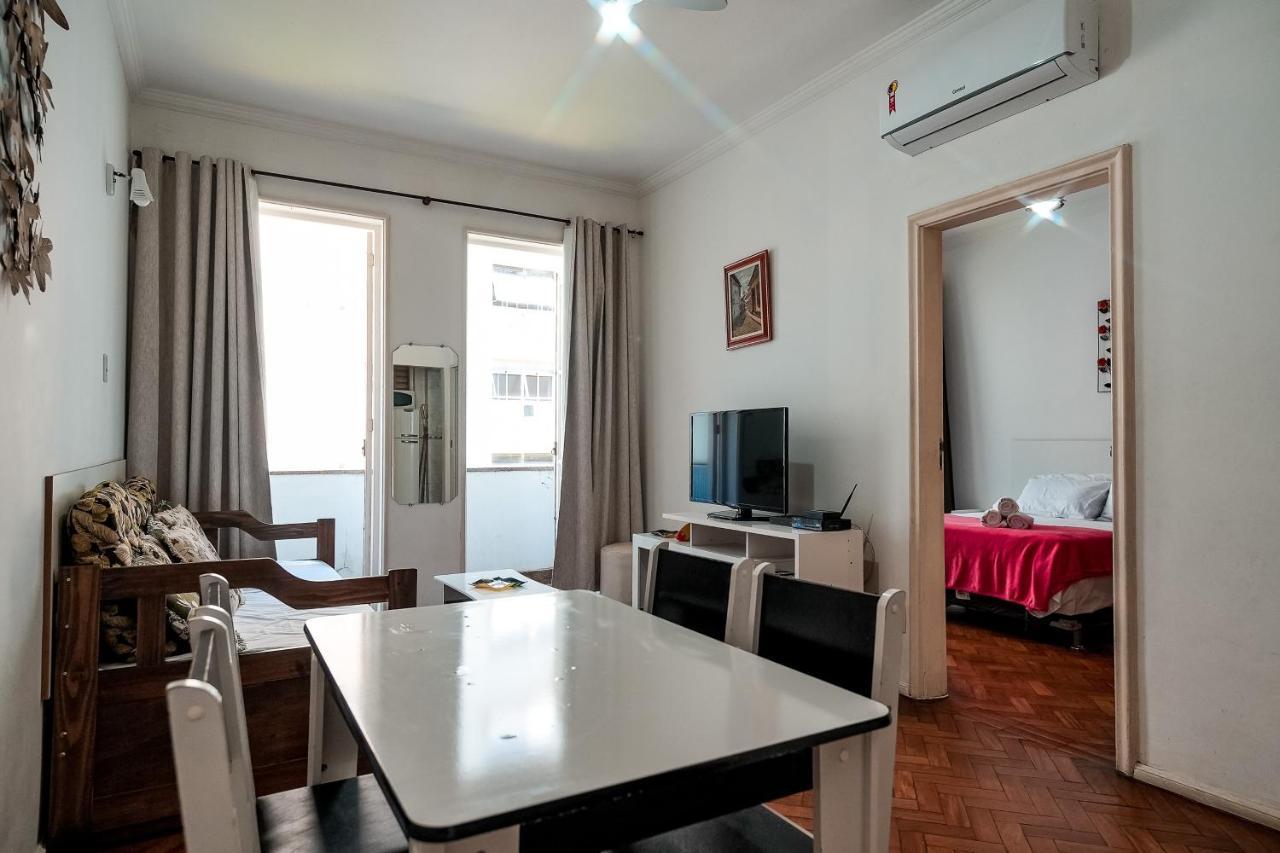 Apartamento Na Melhor Localizacao De Copacabana ริโอเดจาเนโร ภายนอก รูปภาพ