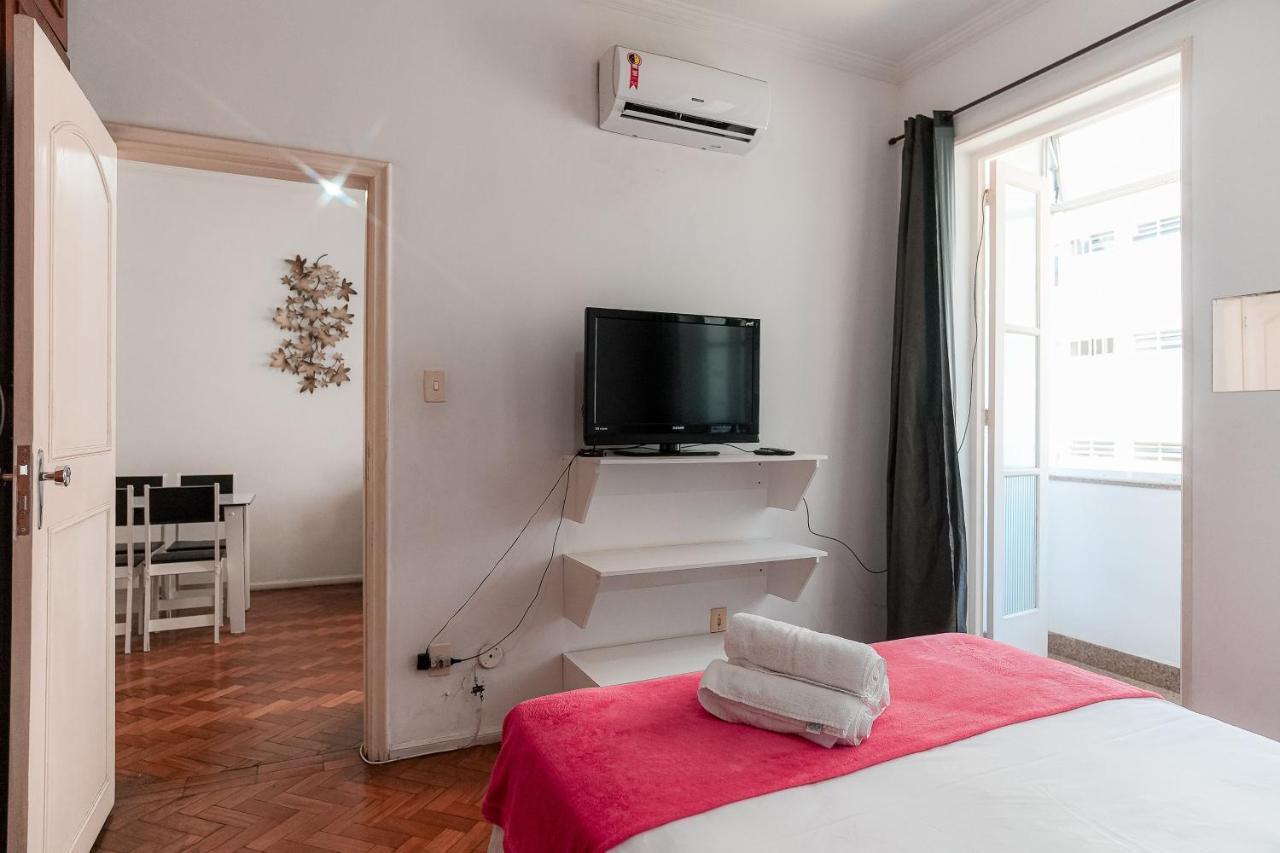 Apartamento Na Melhor Localizacao De Copacabana ริโอเดจาเนโร ภายนอก รูปภาพ